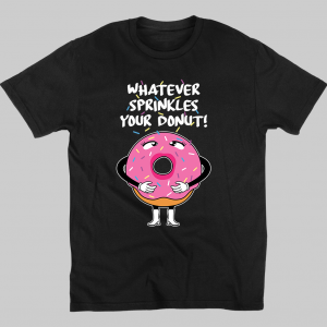 Sprinkle your Donut - tshirt black