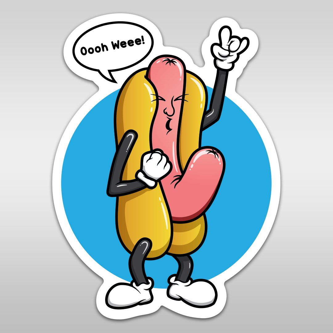 OOOH WEEE STICKER