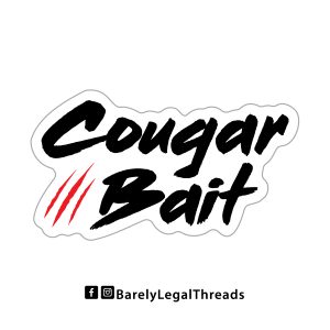 COUGAR BAIT STICKER