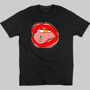 Acid Tongue - tshirt black