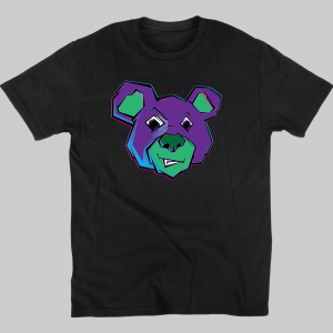Bear tude - tshirt black