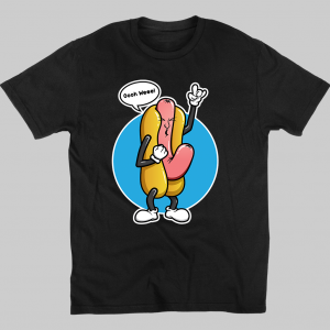 Oooh Weee Hot Dog - tshirt black