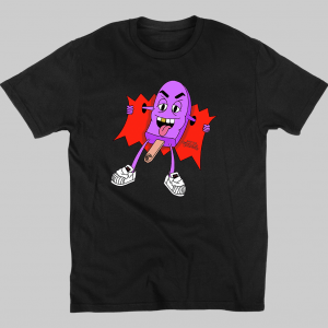 popsicle stick - tshirt black