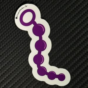 PURPLE ANAL BEADS