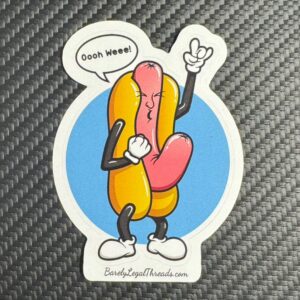 OOOH WEE HOTDOG - BLUE BACK