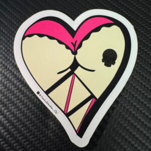 SKULL BOOTY HEART-SMALL