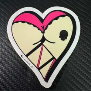 SKULL BOOTY HEART-BIG