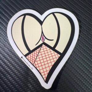 PUSSY OUT BOOTY HEART-SMALL